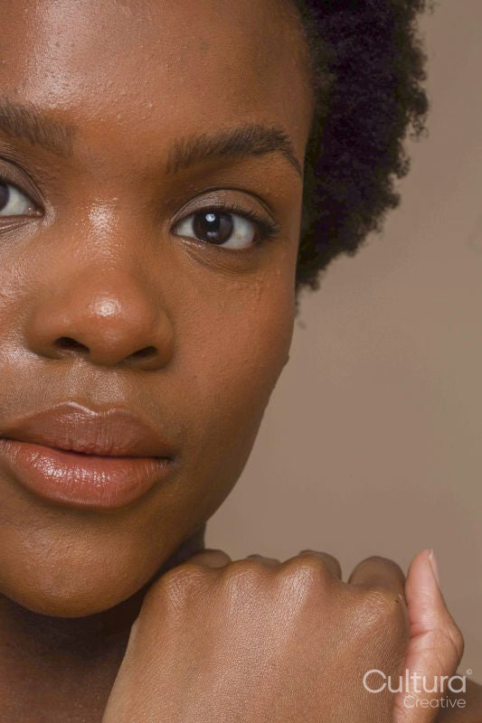 Close-up of woman''s face