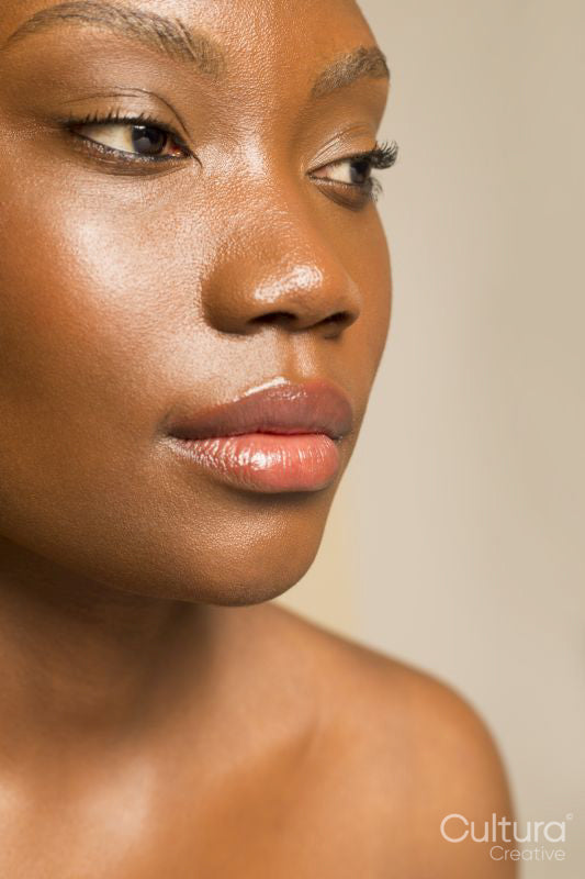 Close-up of young woman