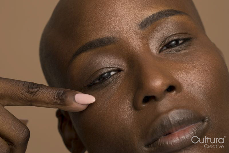 Close-up of woman's face