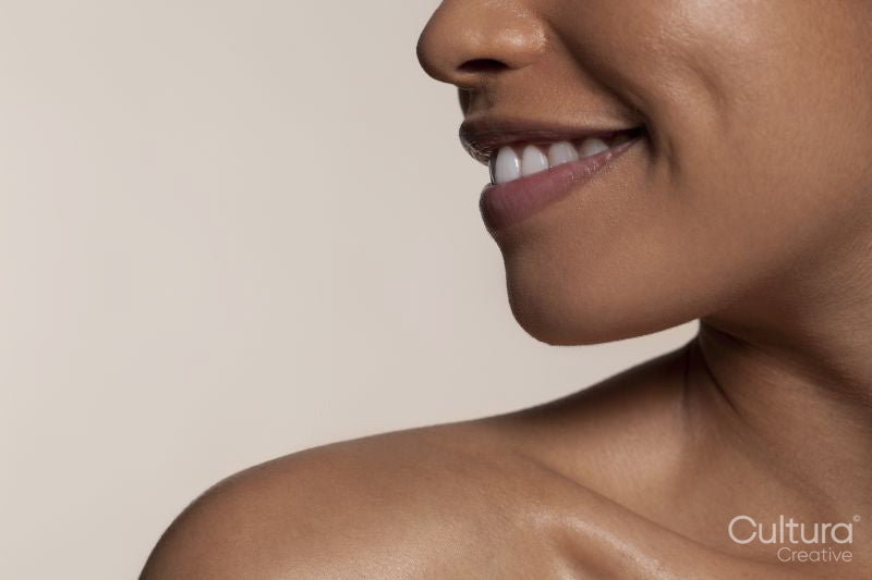 Close-up of smiling woman