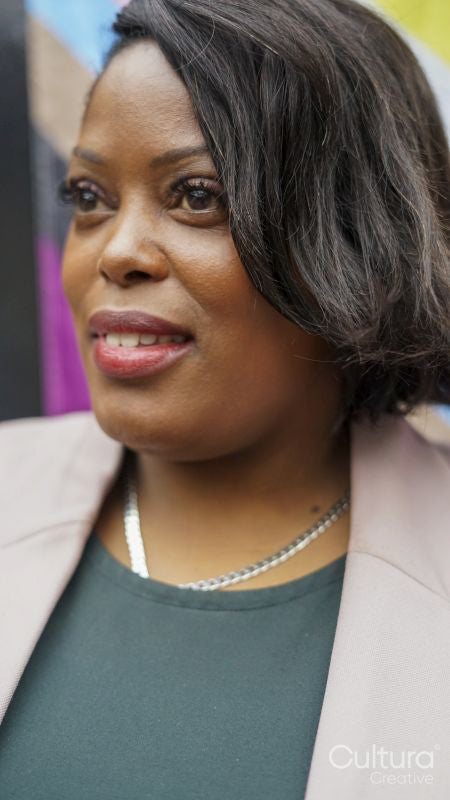 Portrait of mature woman