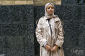 Portrait of young woman wearing hijab