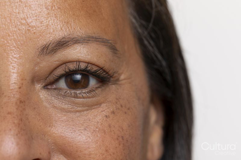 Close-up of woman looking at camera