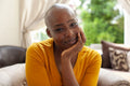 Portrait of smiling mature woman