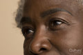 Close-up of face of mature woman