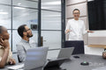 Business people having meeting in office