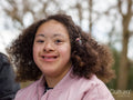 Portrait of girl smiling