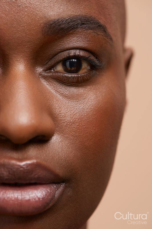 Close up portrait of beautiful woman