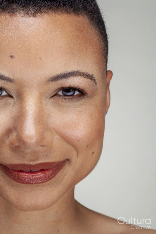 Close-up of smiling woman