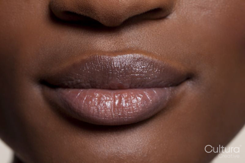 Close-up of female lips