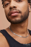 Studio portrait of happy handsome man