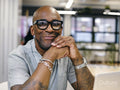 Portrait of mature man in office space