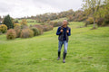 Man taking nature walk