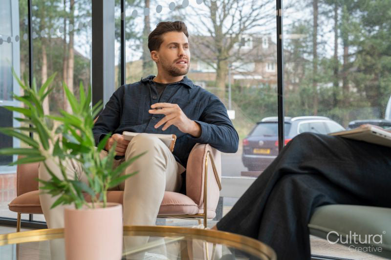 Business people having meeting in office