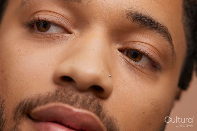 Close up portrait of handsome man