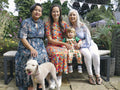 Portrait of multi-generation family with baby boy
