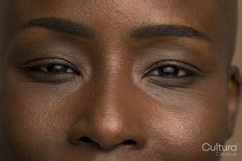 Close-up of woman's face