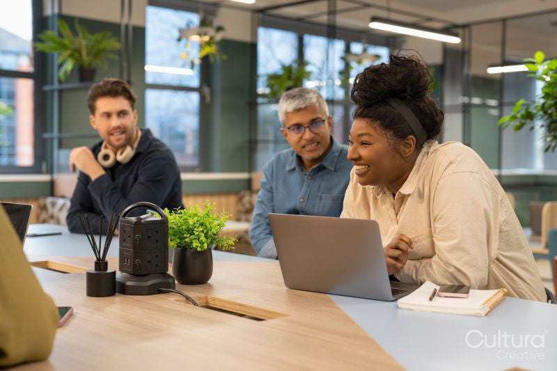 Business people having meeting in office