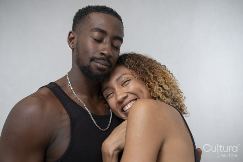 Portrait of smiling couple