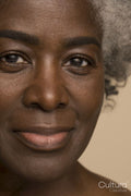 Close-up of smiling mature woman