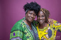 Portrait of mature sisters