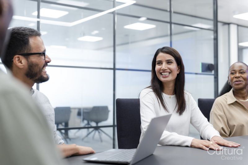 Business people having meeting in office