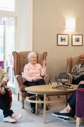 People playing bingo at nursing home