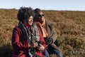 Portrait of two senior women in landscape