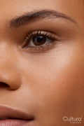 Close up portrait of non binary person