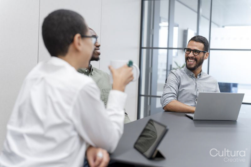 Business people having meeting in office