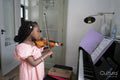 Girl playing violin