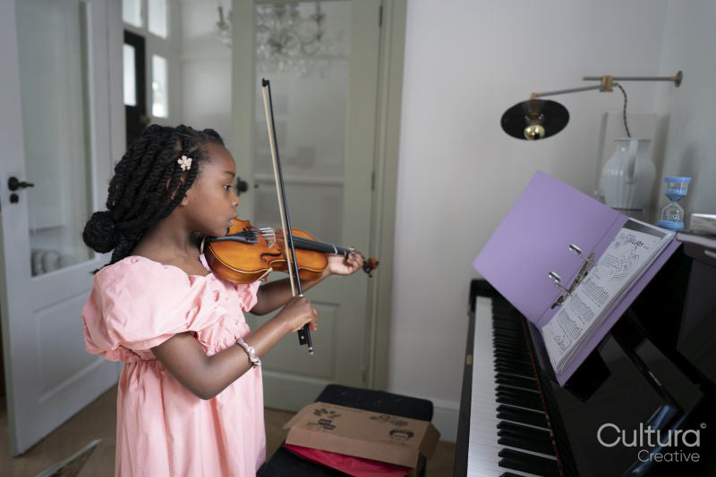 Girl playing violin