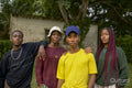 Portrait of group of young friends
