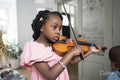 Girl playing violin