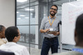 Business people having meeting in office