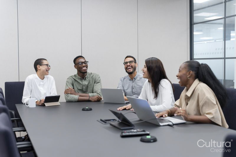 Business people having meeting in office