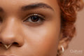 Close up portrait of non binary person