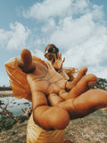 Close-up of woman''s hand